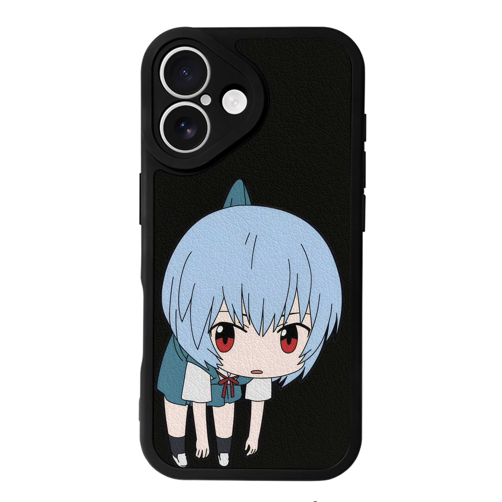 （画像用） EVA 新世紀エヴァンゲリオン 【iPhone 16シリーズ対応】シリコンスマホケース（レザー調） 材質：シリコン
